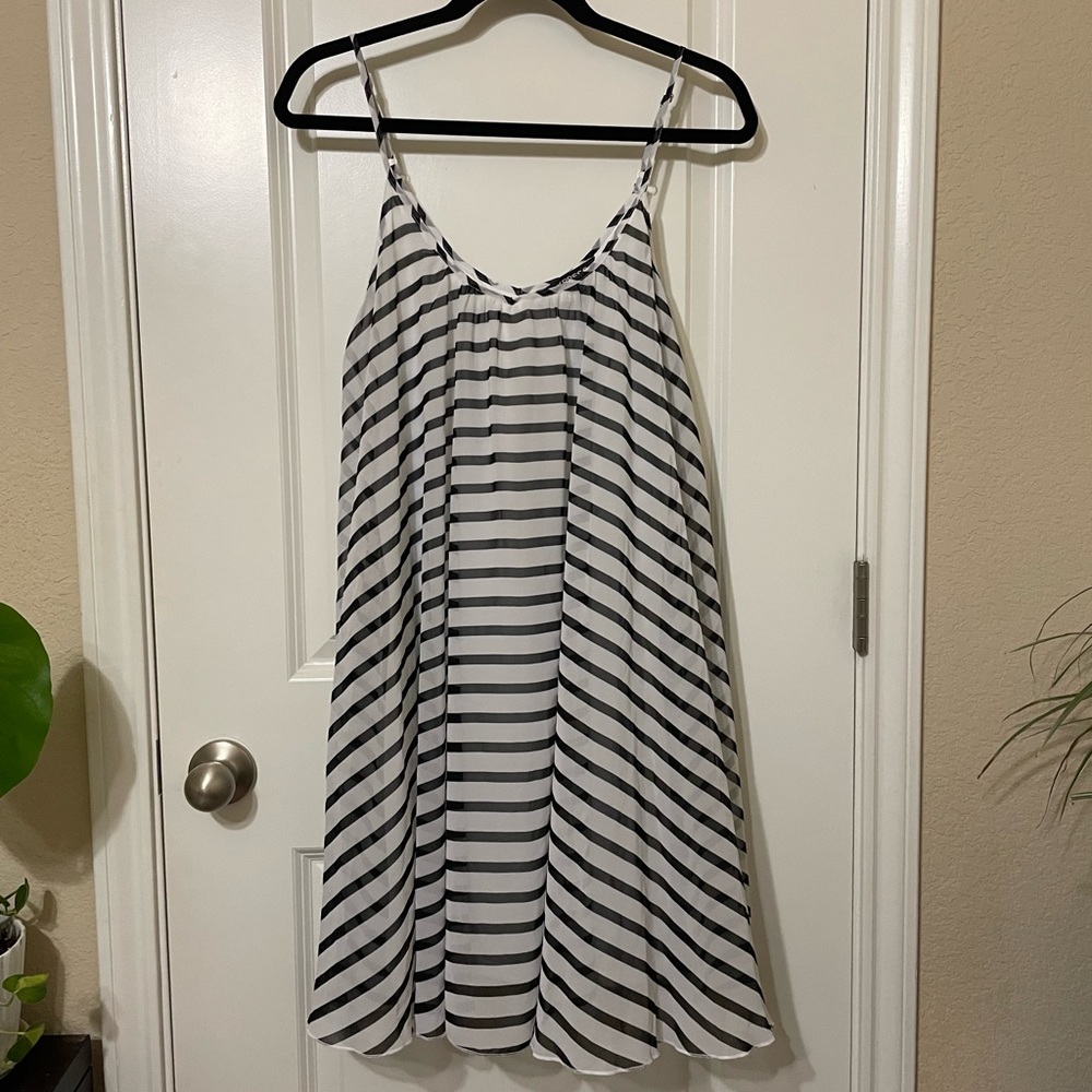 Express Black & White Dress